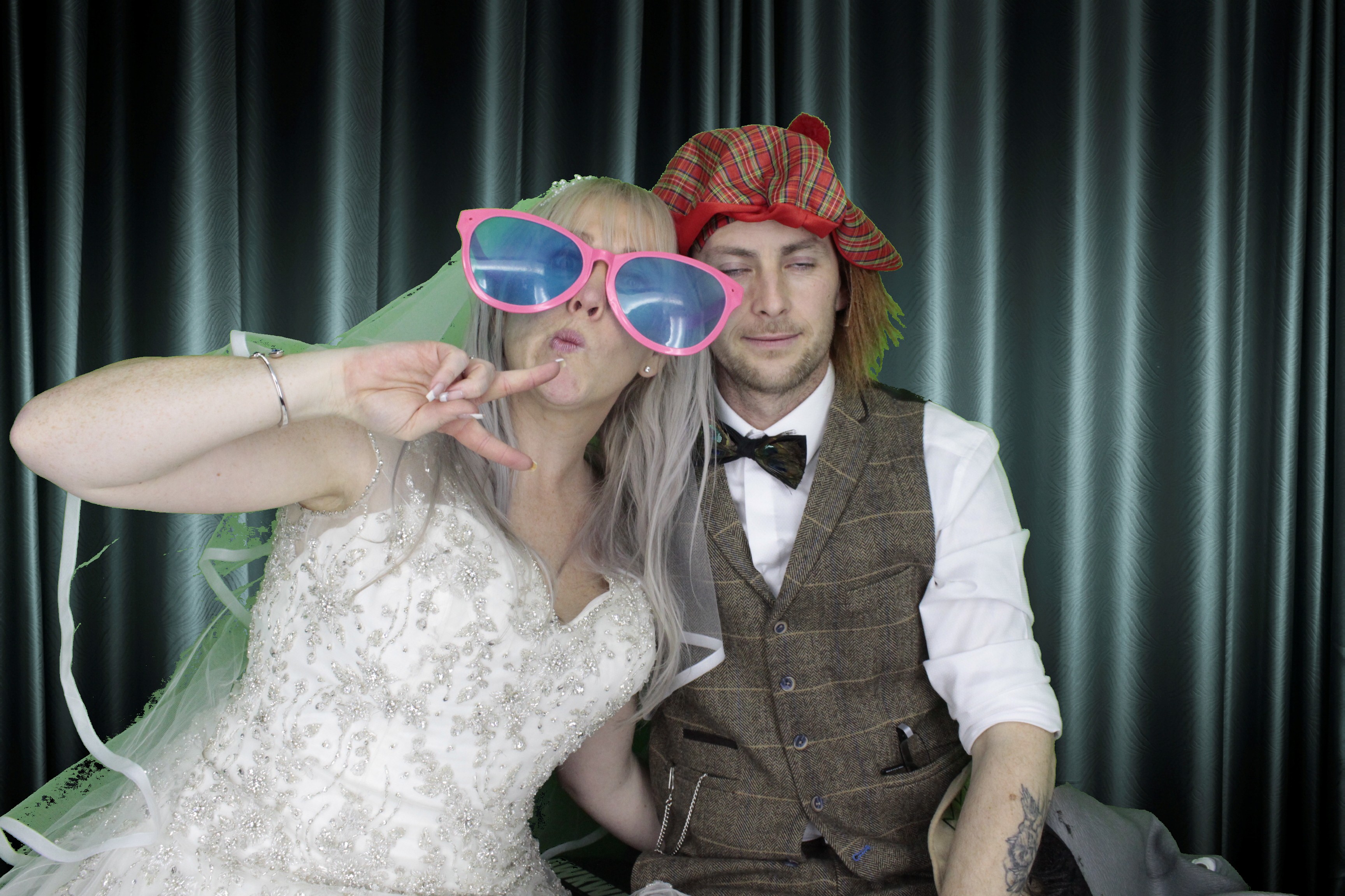 Nikki Carr's Wedding | View more photos from the event at gallery.myphotoboothexperience.co.uk/u/MyPhotoBoothExperienceLtd/Nikki-Carrs-Wedding
